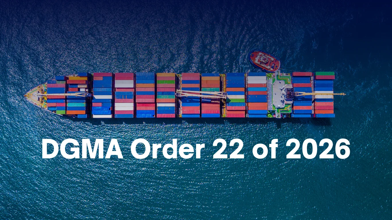 DGMA Order 22 of 2026