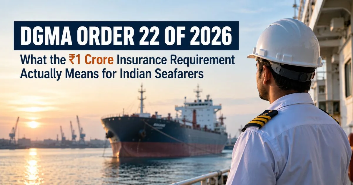 DGMA Order 22 of 2026: New P&I Insurance Rule Explained