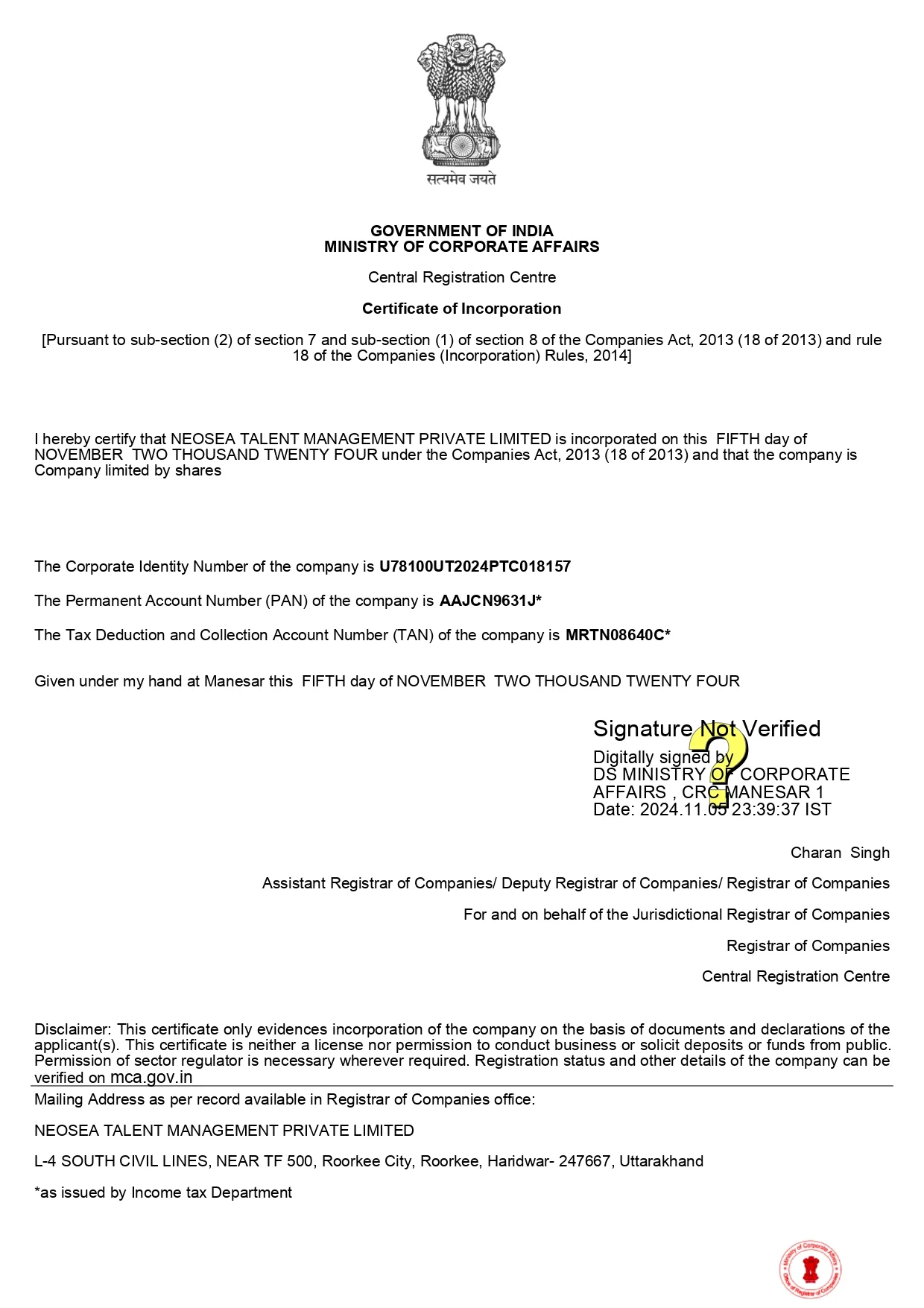 Incorporation-Certificate_NeoSea_page-0001