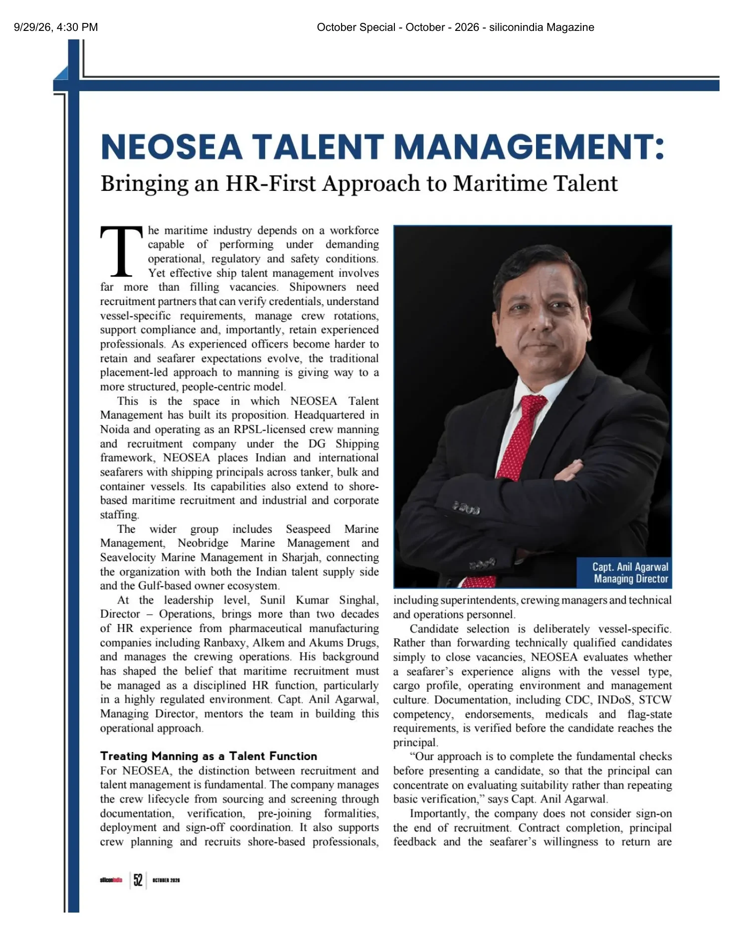 NEOSEA Talent Management